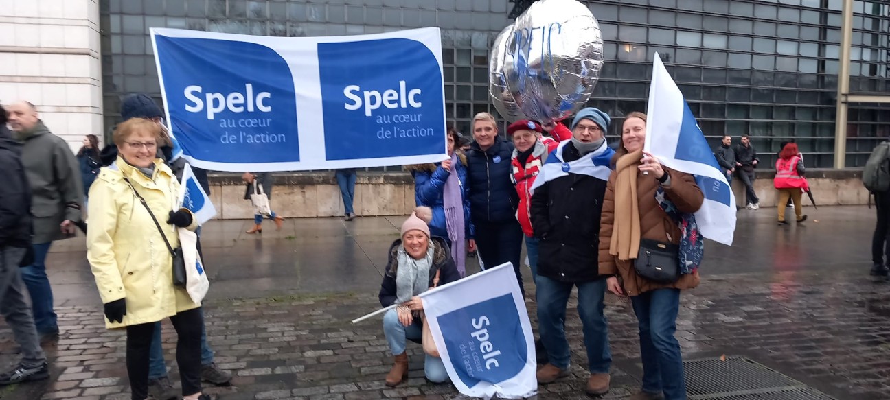 Spelc Versailles - Paris - Créteil en grève (décembre 2024)